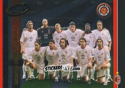 Cromo Juventus-Milan 2-3 (d.c.r.) - Calcio Cards 2003-2004 n. M7 - Panini