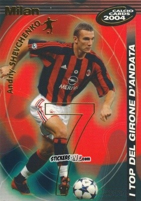 Cromo Shevchenko - Calcio Cards 2003-2004 n. TGA5 - Panini