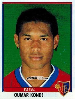 Sticker Oumar Konde - Football Switzerland 1998-1999 n. 33 - Panini