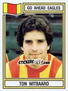Sticker Ton Witbaard - Voetbal 1982-1983 n. 99 - Panini