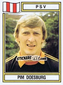 Figurina Pim Doesburg - Voetbal 1982-1983 n. 222 - Panini