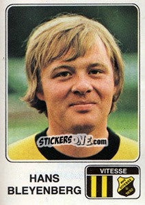 Figurina Hans Bleyenberg - Voetbal 1978-1979 n. 285 - Panini