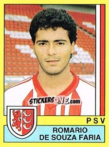 Figurina Romario de Souza Faria - Voetbal 1989-1990 n. 159 - Panini