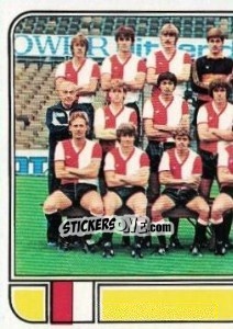Cromo Team photo - Voetbal 1981-1982 n. 71 - Panini