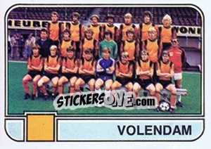 Figurina Team Volendam - Voetbal 1981-1982 n. 362 - Panini