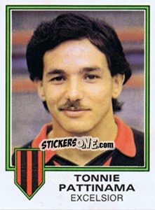 Cromo Tonnie Pattinama - Voetbal 1980-1981 n. 65 - Panini