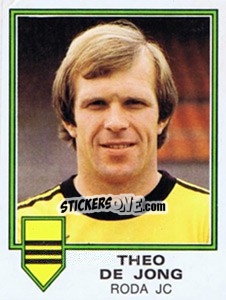 Figurina Theo de Jong - Voetbal 1980-1981 n. 227 - Panini