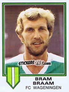 Sticker Bram Braam - Voetbal 1980-1981 n. 294 - Panini