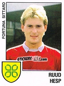 Sticker Ruud Hesp - Voetbal 1988-1989 n. 57 - Panini