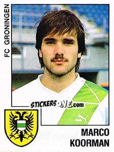 Sticker Marco Koorman