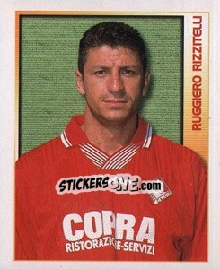 Figurina Ruggiero Rizzitelli - Calcio 2000 n. 300 - Merlin