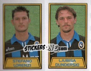 Cromo Stefano Lorenzi / Ljubisa Dunderski - Calcio 2000 n. 463 - Merlin