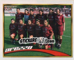 Cromo Arezzo - Calcio 2000 n. 630 - Merlin