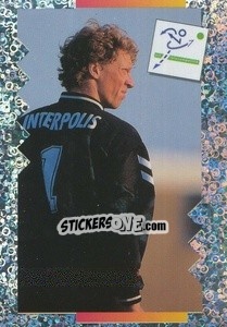Sticker Roland Jansen - Voetbal 1995-1996 n. 219 - Panini
