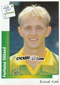 Sticker Ruud Kool - Voetbal 1995-1996 n. 349 - Panini