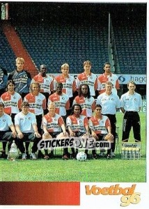 Cromo Team Feyenoord - Voetbal 1995-1996 n. 382 - Panini
