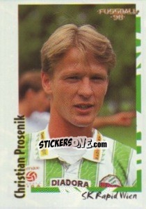 Cromo Christian Prosenik - Österreichische Fußball-Bundesliga 1997-1998 n. 48 - Panini