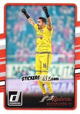 Sticker Roberto - Donruss Soccer 2016-2017 n. 123 - Panini