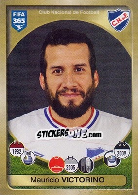 Sticker Mauricio Victorino - FIFA 365: 2016-2017 n. 577 - Panini