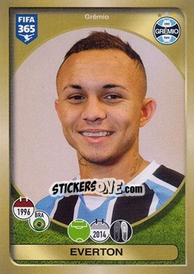 Figurina Everton - FIFA 365: 2016-2017 n. 625 - Panini