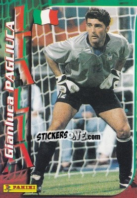Cromo Gianluca Pagliuca - Azzurri ai Mondiali 1998 n. 29 - Panini