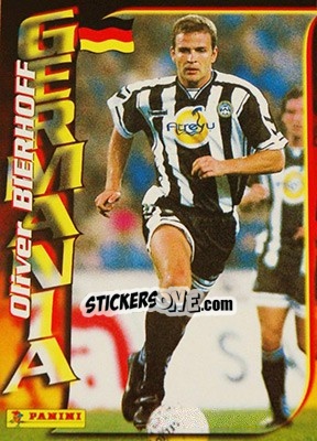Figurina Oliver Bierhoff - Azzurri ai Mondiali 1998 n. 41 - Panini