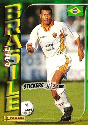 Sticker Cafu - Azzurri ai Mondiali 1998 n. 44 - Panini