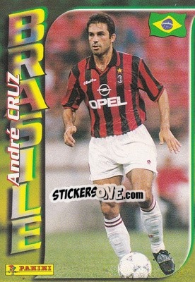 Cromo Andre Cruz - Azzurri ai Mondiali 1998 n. 46 - Panini