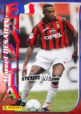 Sticker Marcel Desailly - Azzurri ai Mondiali 1998 n. 47 - Panini