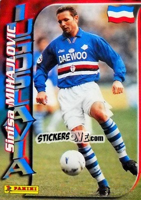 Cromo Sinisa Mihajlovic - Azzurri ai Mondiali 1998 n. 55 - Panini