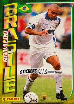 Figurina Ronaldo - Azzurri ai Mondiali 1998 n. 57 - Panini
