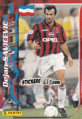 Cromo Dejan Savicevic - Azzurri ai Mondiali 1998 n. 58 - Panini