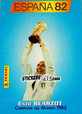Sticker Enzo Bearzot - Azzurri ai Mondiali 1998 n. 70 - Panini