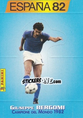 Cromo Giuseppe Bergomi - Azzurri ai Mondiali 1998 n. 74 - Panini
