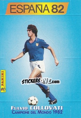 Cromo Fulvio Collovati - Azzurri ai Mondiali 1998 n. 76 - Panini