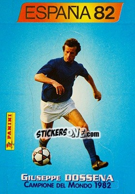 Figurina Giuseppe Dossena - Azzurri ai Mondiali 1998 n. 83 - Panini