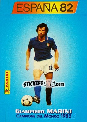 Cromo Giampiero Marini - Azzurri ai Mondiali 1998 n. 84 - Panini