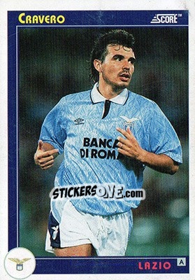 Cromo Cravero - Italian League 1993 n. 187 - Score