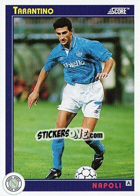 Sticker Tarantino - Italian League 1993 n. 230 - Score