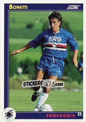 Cromo Bonetti - Italian League 1993 n. 304 - Score