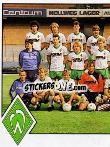 Sticker Team - German Football Bundesliga 1987-1988 n. 37 - Panini