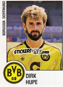 Sticker Dirk Hupe - German Football Bundesliga 1987-1988 n. 42 - Panini