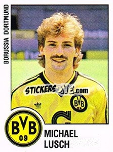 Sticker Michael Lusch - German Football Bundesliga 1987-1988 n. 48 - Panini