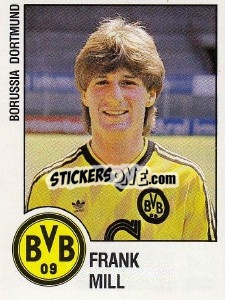 Sticker Frank Mill - German Football Bundesliga 1987-1988 n. 53 - Panini