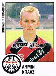 Sticker Armin Kraaz - German Football Bundesliga 1987-1988 n. 60 - Panini