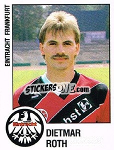 Figurina Dietmar Roth - German Football Bundesliga 1987-1988 n. 62 - Panini