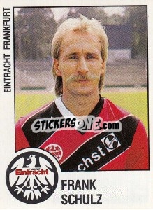 Sticker Frank Schulz - German Football Bundesliga 1987-1988 n. 68 - Panini