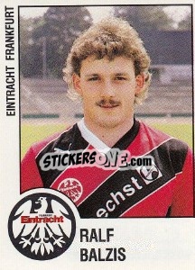 Sticker Ralf Balzis - German Football Bundesliga 1987-1988 n. 72 - Panini