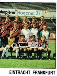Sticker Team - German Football Bundesliga 1987-1988 n. 74 - Panini