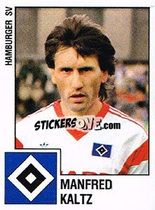 Figurina Manfred Kaltz - German Football Bundesliga 1987-1988 n. 84 - Panini